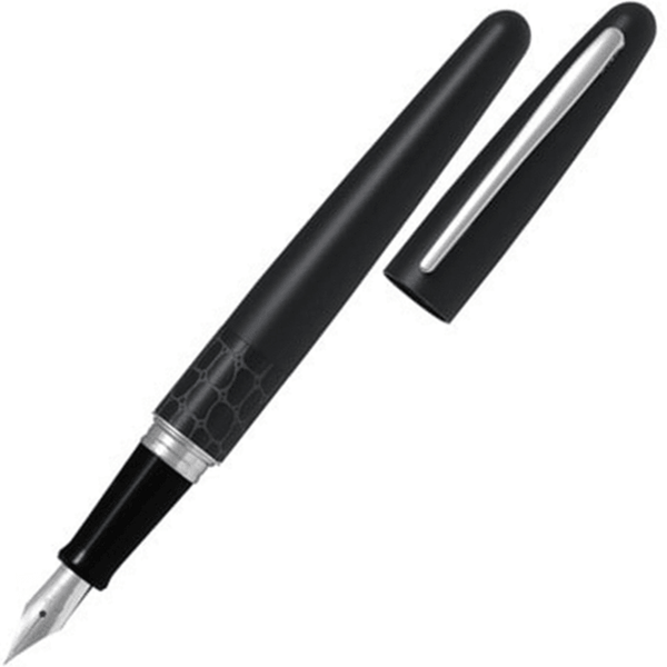 Pilot Metropolitan MR2 Fountain Pen Black Barrel Fine Nib Black Crocodile 637190 - SuperOffice