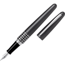 Pilot MR3 Metropolitan Fountain Pen Grey Houndstooth Medium Nib Black 624801 - SuperOffice