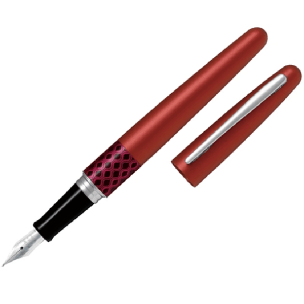Pilot MR3 Metropolitan Fountain Pen Red Wave Medium Nib Black 624803 - SuperOffice