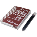 Pilot Parallel Pen Ink Cartridge Sepia Pack 6 616111 - SuperOffice