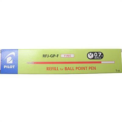 Pilot Rfj-Gp Ballpoint Refill Fine 0.7Mm Red Box 12 623608 - SuperOffice