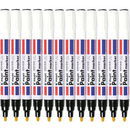 Pilot Super Colour Paint Marker 4.5mm Black Box 12 607401 (Box 12) - SuperOffice