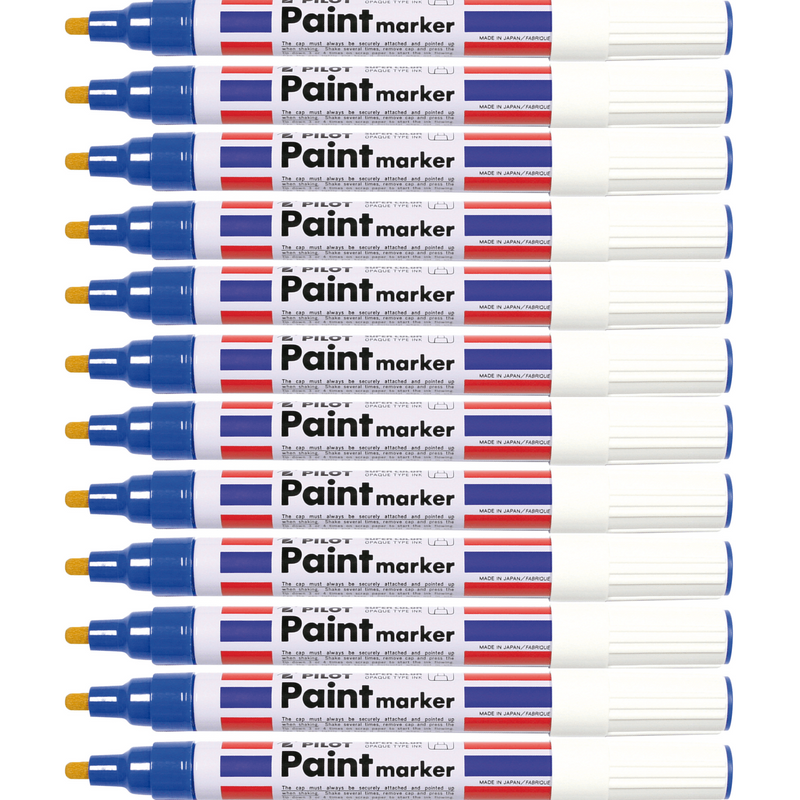Pilot Super Colour Paint Marker 4.5mm Blue Box 12 607402 (Box 12) - SuperOffice