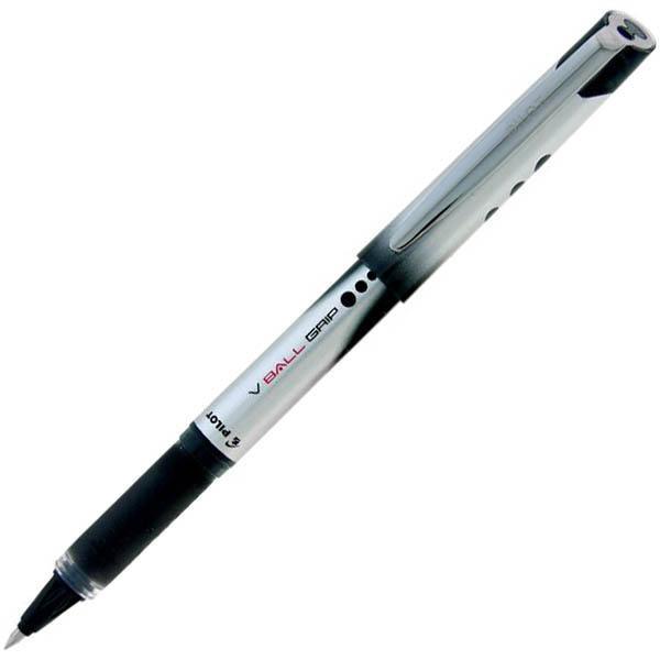 Pilot V-Ball Grip Liquid Ink Pen Extra Fine 0.5Mm Black Box 12 621325 - SuperOffice