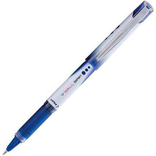 Pilot V-Ball Grip Liquid Ink Pen Extra Fine 0.5Mm Blue Box 12 621326 - SuperOffice