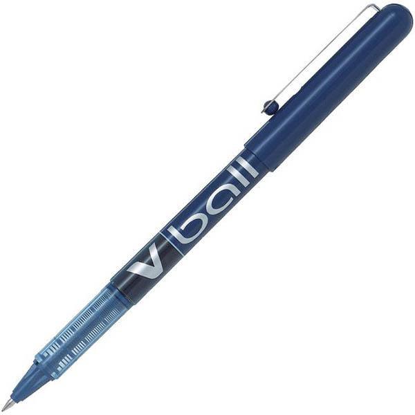 Pilot V Ball Pen Extra Fine 0.5Mm Blue BL-VB5BLU - SuperOffice