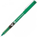 Pilot V5 Hi-Techpoint Rollerball Pen 0.5Mm Green 620104 - SuperOffice