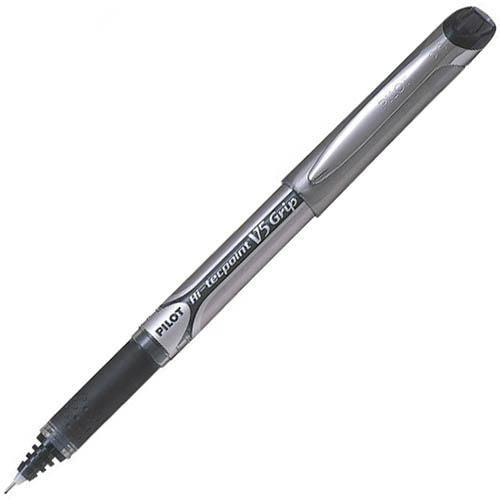 Pilot V5 Hi-Tecpoint Grip Pen Extra Fine 0.5Mm Black Pack 12 623641 - SuperOffice