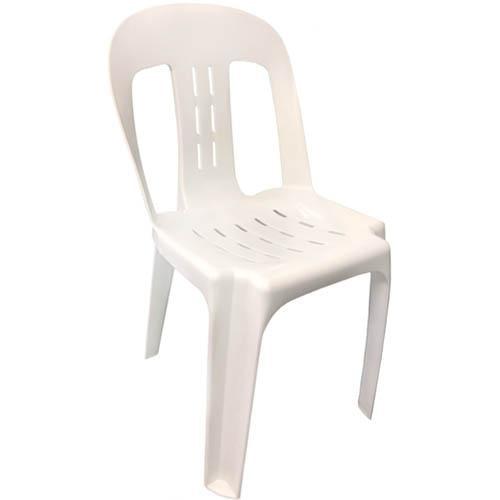 Pipee Plastic Stacking Chair White PIPPEEWP - SuperOffice