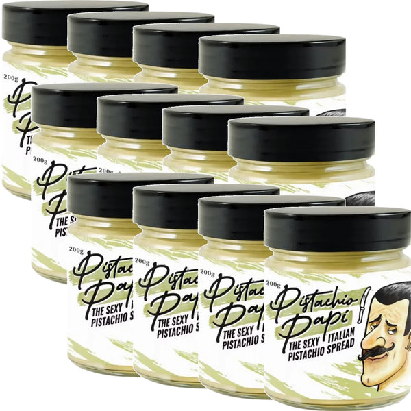 Pistachio Papi Spread Italian Smooth 200g Italy 12 Pack | SuperOffice
