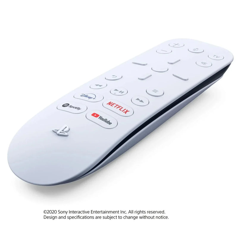 PlayStation 5 PS5 PlayStation 5 Media Remote Wireless White 155593 - SuperOffice