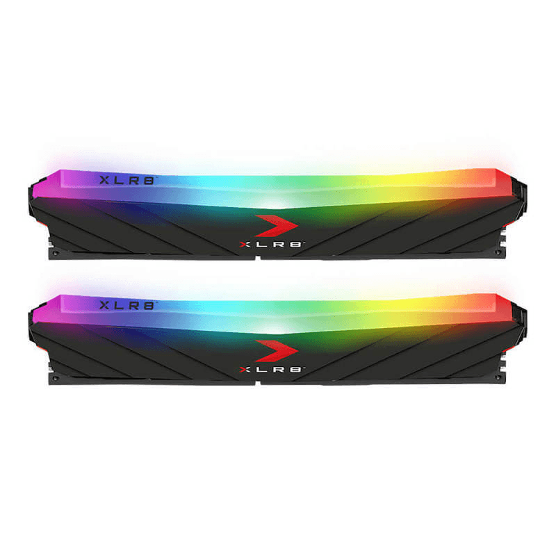 PNY 16GB (2x8GB) XLR8 Gaming Memory Epic-X 4000MHz Desktop DDR4 RGB MD16GK2D4400018XRGB - SuperOffice