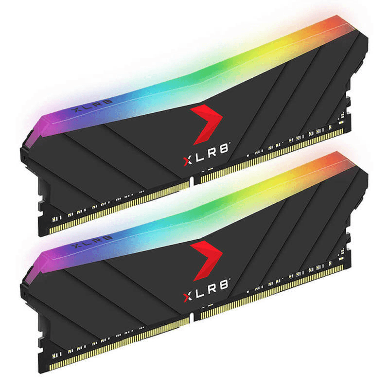 PNY 16GB (2x8GB) XLR8 Gaming Memory Epic-X 4000MHz Desktop DDR4 RGB MD16GK2D4400018XRGB - SuperOffice