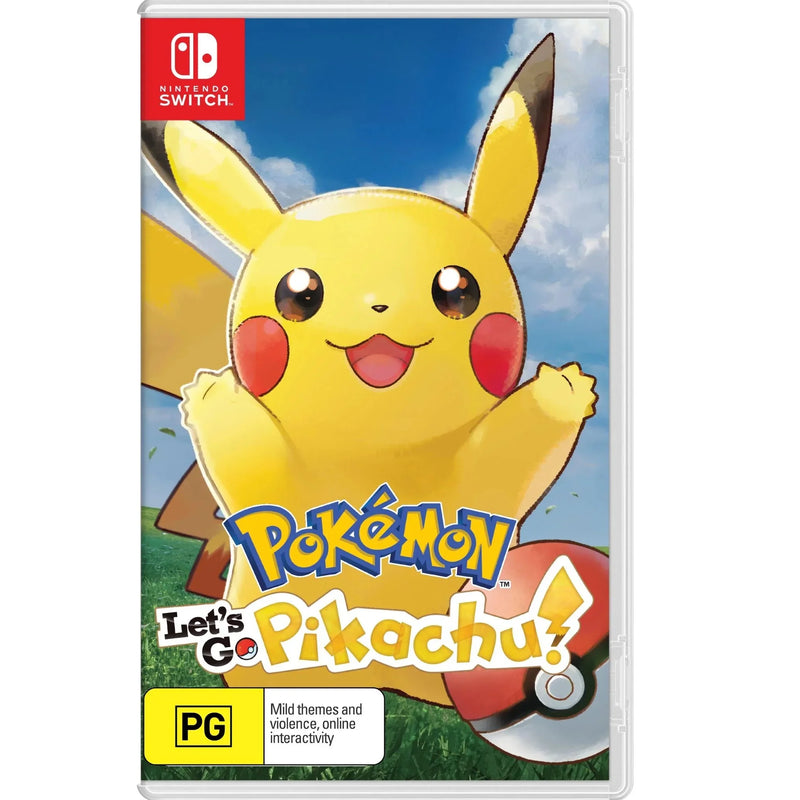 Pokemon Let's Go Pikachu! Nintendo Switch Game 9318113986540 - SuperOffice