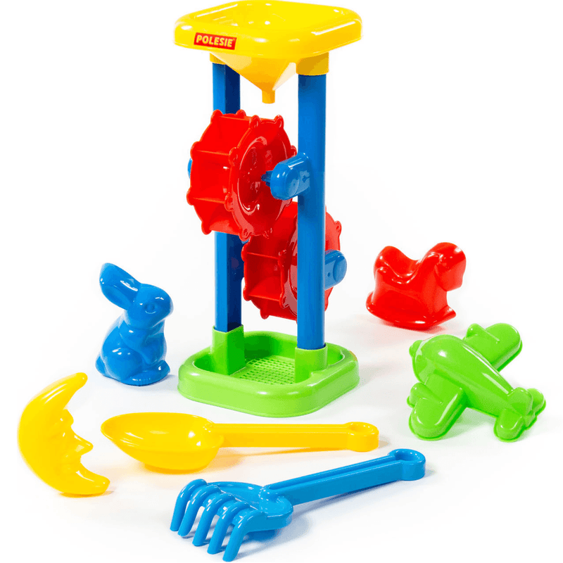 Polesie Kids Beach Sand Pit Play Toy Sand Mill Shapes 35103 - SuperOffice