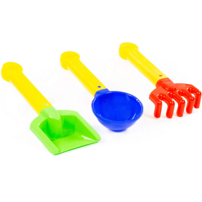 Polesie Kids Beach Sand Play Set Shovel Rake Cup 38388 - SuperOffice