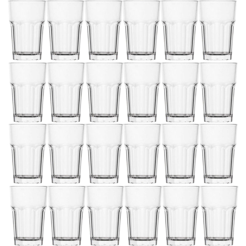 Polysafe Rock Highball Cup Drink Polycarbonate 300ml 24 Pack 510110 (24 Pack) - SuperOffice