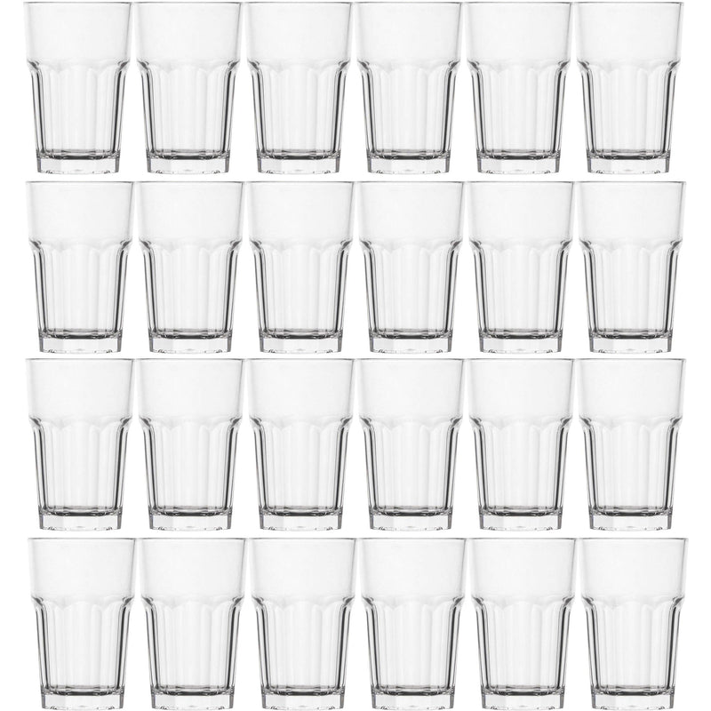 Polysafe Rock Highball Cup Drink Polycarbonate 300ml 24 Pack 510110 (24 Pack) - SuperOffice