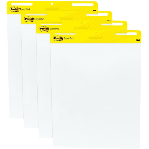 Post-It 559-VAD Super Sticky Easel Pad White Pack 4 70071318839 - SuperOffice