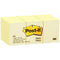 Post-It 653 Mini Notes 36 X 48Mm Yellow Pack 12 70016043476 - SuperOffice