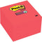 Post-It 654-5Ssrr Super Sticky Notes 76 X 76Mm Red Pack 5 6545SSRR - SuperOffice