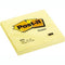 Post-It 654 Original Notes 76 X 76Mm Yellow 70070080877 - SuperOffice