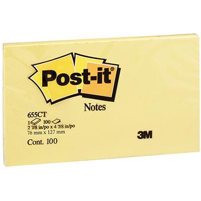 Post-It 655-Ct Notes 76 X 127Mm Neon Citrus 70016074125 - SuperOffice