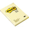 Post-It 659 Original Notes 101 X 152Mm Yellow 70016033345 - SuperOffice