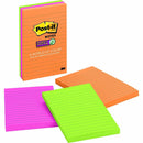 Post-It 6603Ssuc Super Sticky Lined Notes 101 X 152Mm Rio De Janeiro Pack 3 70005250975 - SuperOffice