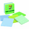 Post-It 675-6Sst Recycled Super Sticky Lined Notes 98 X 98Mm Bora Bora Pack 6 70005251452 - SuperOffice