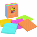 Post-It 6756Ssuc Super Sticky Lined Notes 98 X 98Mm Rio De Janeiro Pack 6 70005251197 - SuperOffice