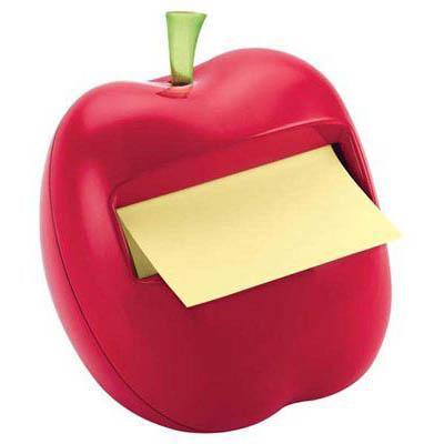 Post-It Apl-330 Pop-Up Note Dispenser Apple Red 70005109502 - SuperOffice