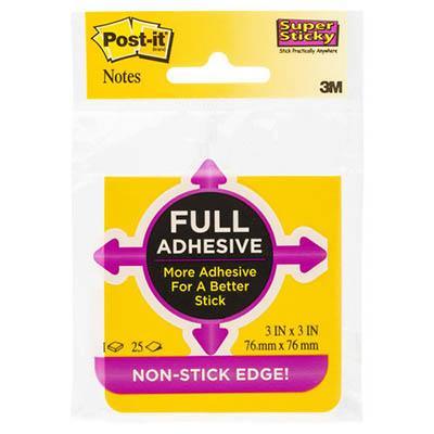 Post-It F330-1Pk Super Sticky Notes Full Adhesive 76 X 76Mm Bright Assorted AB010590136 - SuperOffice