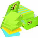 Post-It R330-18Aucp Pop-Up Notes 76 X 76Mm Assorted Jaipur Colours Cabinet Pack 18 70005249118 - SuperOffice