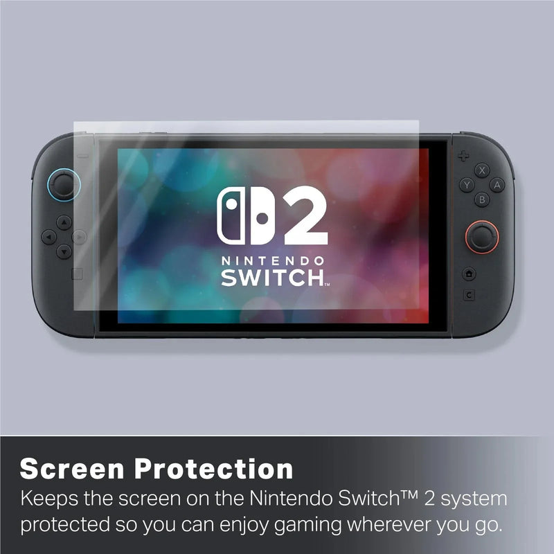 PowerA 2 Pack Officially Licenced High Quality Slim Screen Protector for Nintendo Switch 2 NSAC0530-01 - SuperOffice