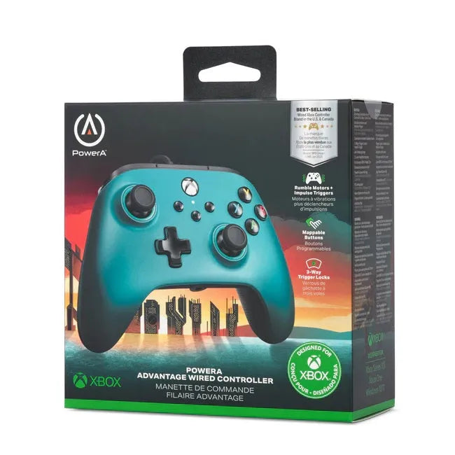 PowerA Advantage Wired Controller for Xbox Series X|S Satin Teal XBGP0184-01 - SuperOffice