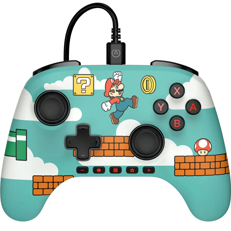 PowerA Advantage Wired Controller Hall Effect Modules Nintendo Switch 2 Mario Time NSGP0527-01 - SuperOffice