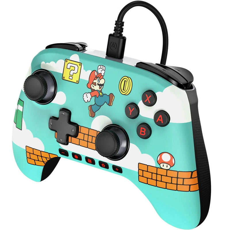 PowerA Advantage Wired Controller Hall Effect Modules Nintendo Switch 2 Mario Time NSGP0527-01 - SuperOffice