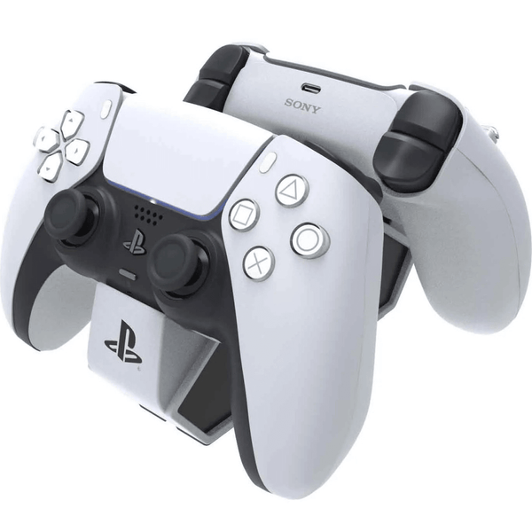 PowerA Dual Charging Station Charger PS5 Playstation 5 Controllers White 1522853-01 - SuperOffice
