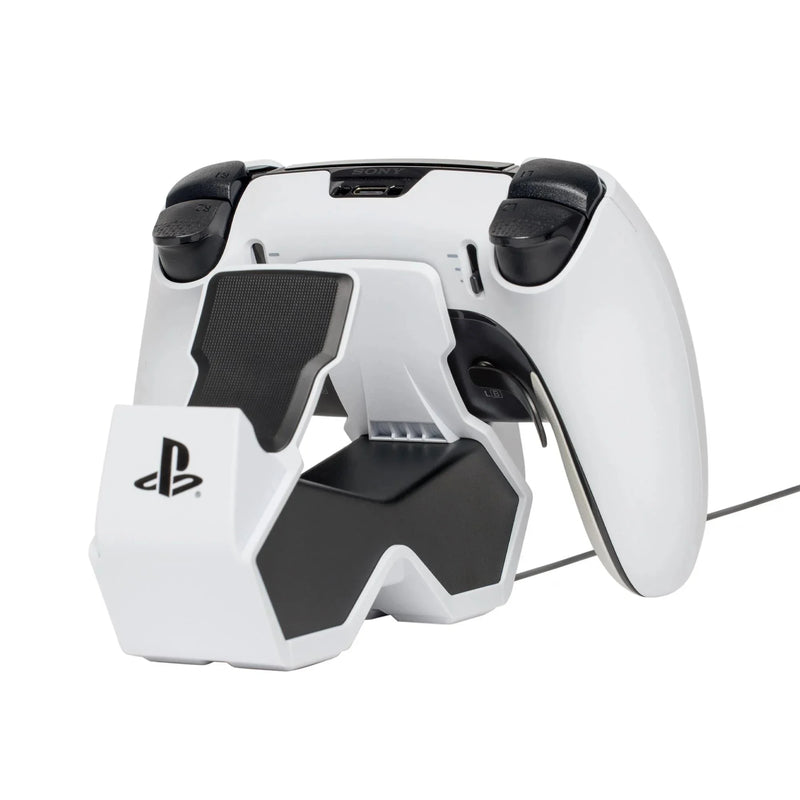 PowerA Dual Twin Charging Station Charger PS5 Playstation 5 Controllers Edge White PSPW0387-01 - SuperOffice
