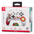 PowerA Enhanced Wired Controller for Nintendo Switch Iconic Fireball Mario White/Red 1526549-01 - SuperOffice