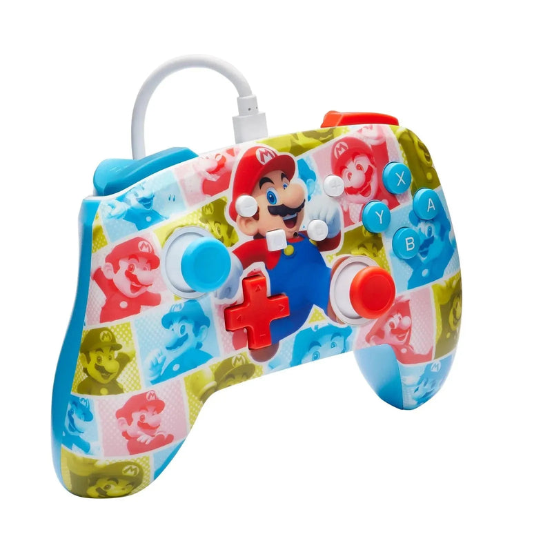 PowerA Enhanced Wired Controller for Nintendo Switch Mario Hero Reel NSGP0282-01 - SuperOffice