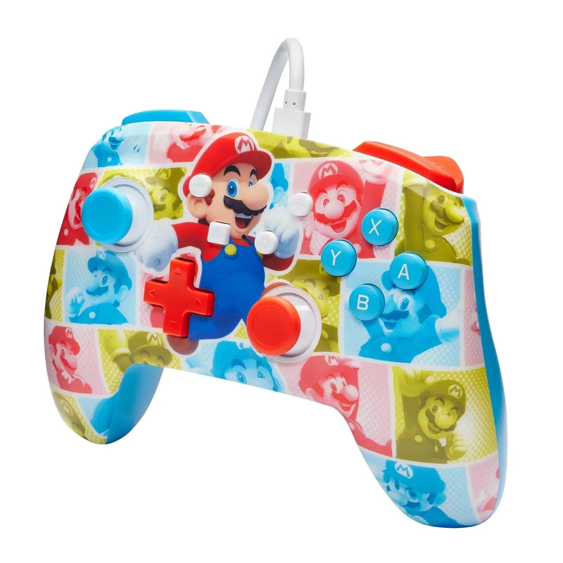 PowerA Enhanced Wired Controller for Nintendo Switch Mario Hero Reel NSGP0282-01 - SuperOffice
