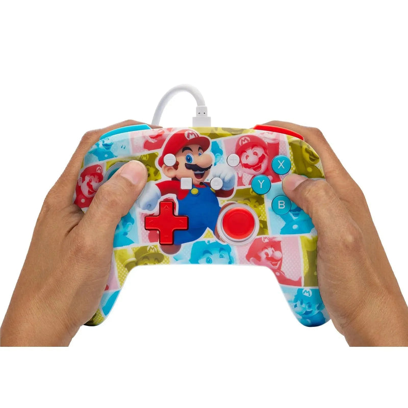 PowerA Enhanced Wired Controller for Nintendo Switch Mario Hero Reel NSGP0282-01 - SuperOffice
