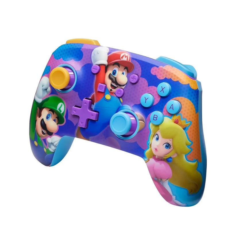 PowerA Enhanced Wireless Controller for Nintendo Switch Colour Splash Heroes NSGP0287-01 - SuperOffice