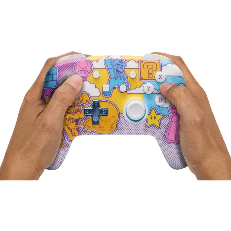 PowerA Enhanced Wireless Controller for Nintendo Switch Mushroom Kingdom Pop Art NSGP0341-01 - SuperOffice
