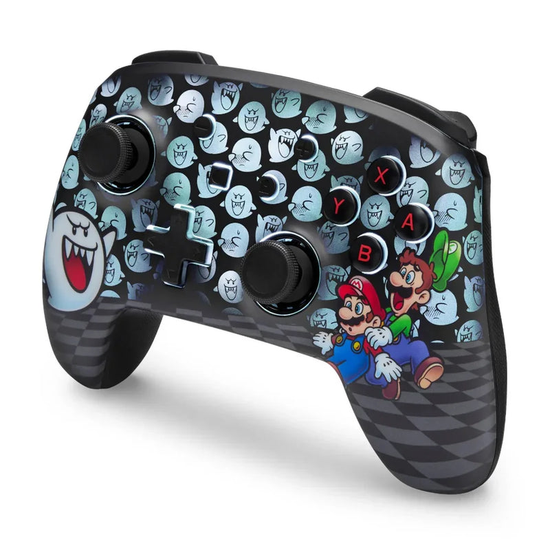 PowerA Enhanced Wireless Controller Mario Boo for Nintendo Switch Ghost Lumectra NSGP0431-01 - SuperOffice