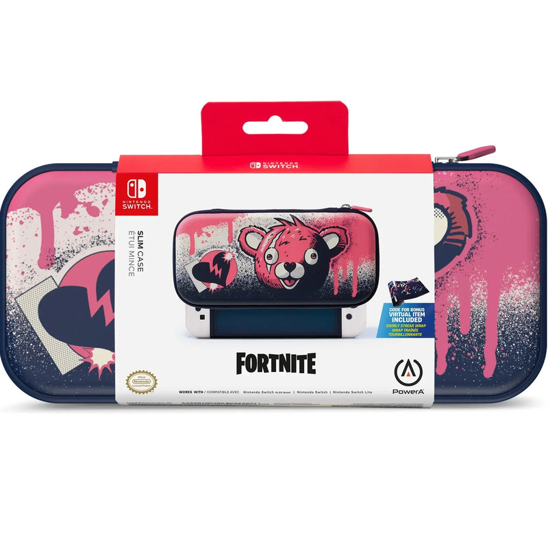 PowerA Fortnite Slim Case for Nintendo Switch Cuddle Team Leader NSCS0405-01 - SuperOffice