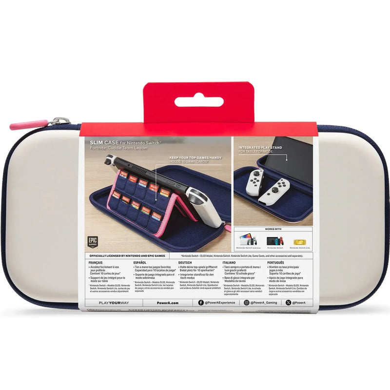 PowerA Fortnite Slim Case for Nintendo Switch Cuddle Team Leader NSCS0405-01 - SuperOffice