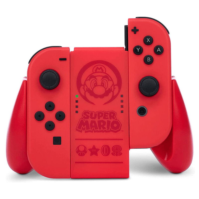 PowerA Joy-Con Comfort Grip for Nintendo Switch Super Mario Red NSAC0058-02 - SuperOffice